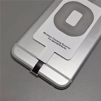 for iphone 5 5s 6 6s 6s 7 plus wireless charger receiver coil pad ipad mini smart qi wireless charging adapter mat for samsung