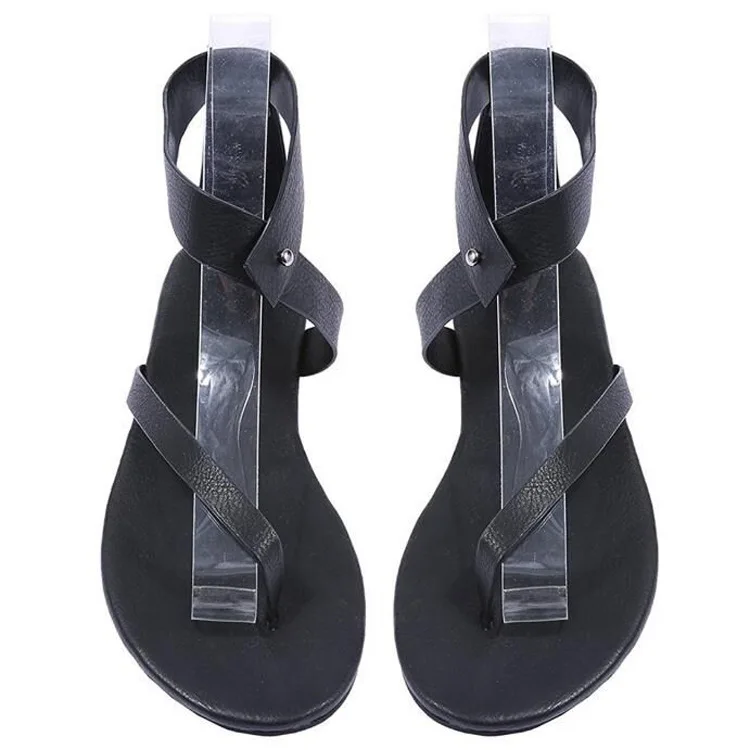 

Summer Beach Shoes Rome Bohemia Women Sandals Leisure Clip Toe Dual-purpose Sandal Roma Female Soft Shoes
