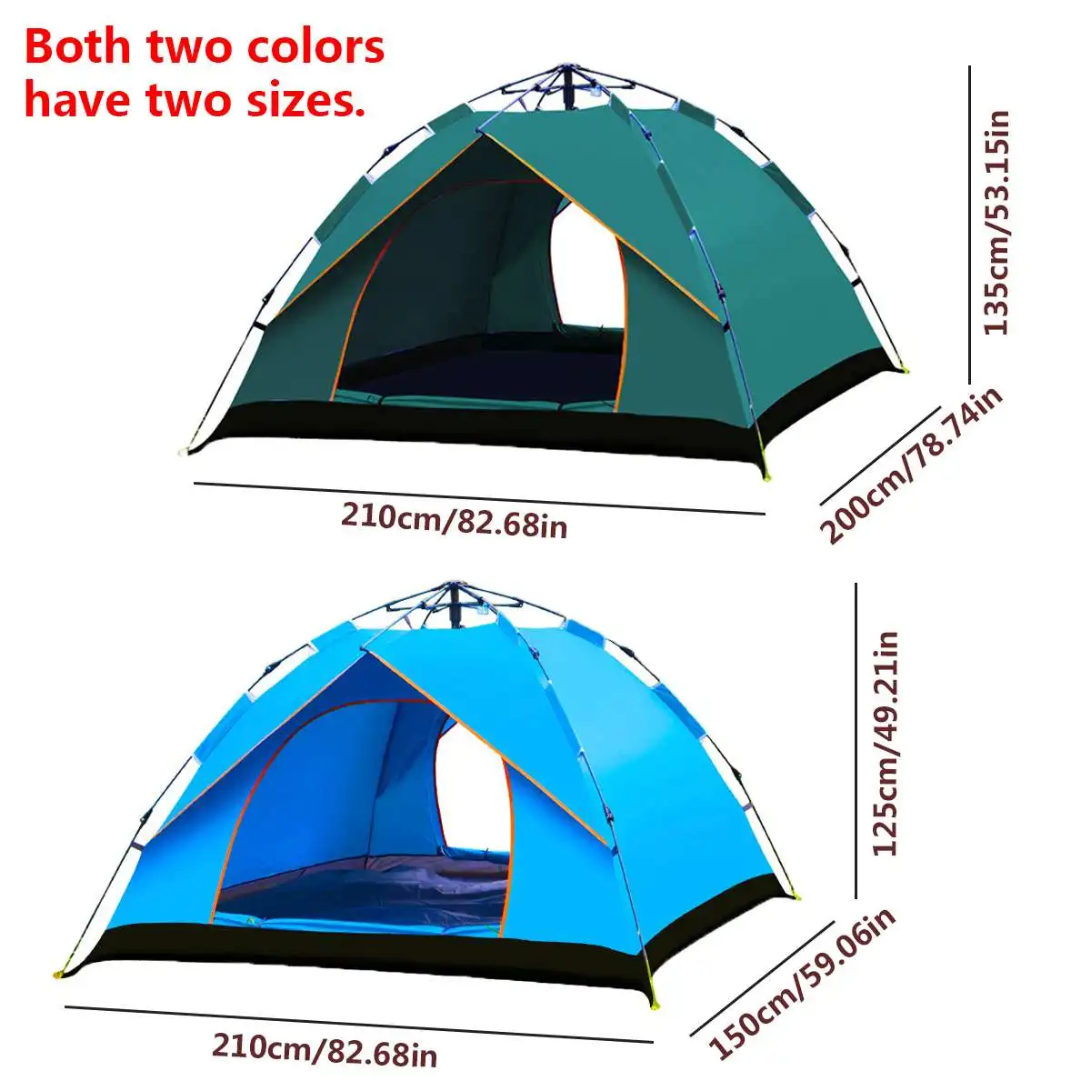 

Camping tent Automatic Tent 3-4 Person Camping Tent,Easy Instant Setup Protable Backpacking for Sun Shelter,Travelling,Hiking