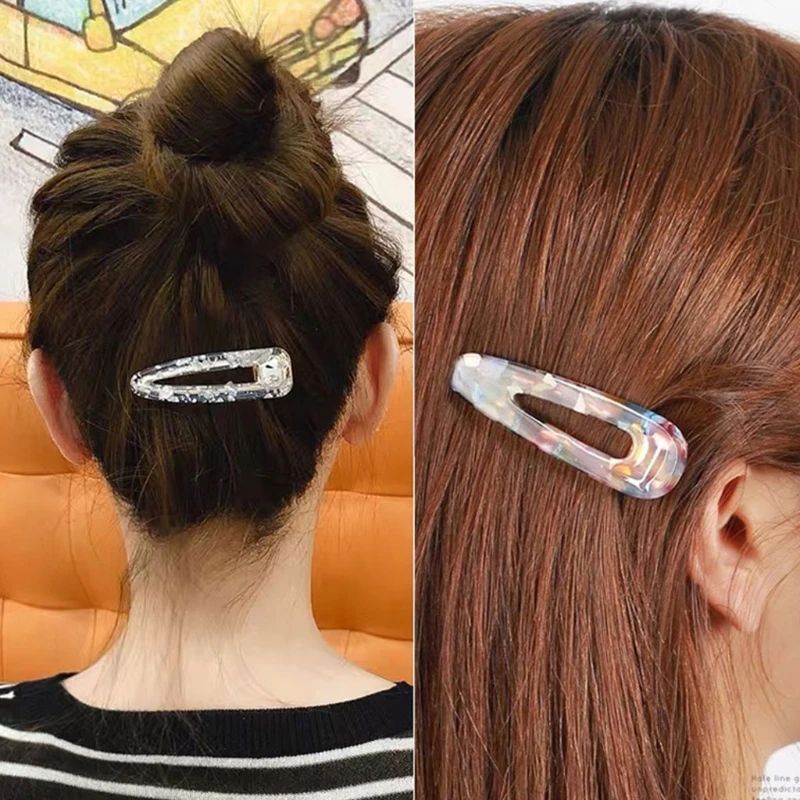 

Crystal Epoxy Resin Mold Hair Pin Casting Silicone Mould DIY Crafts Making Tool AXYD