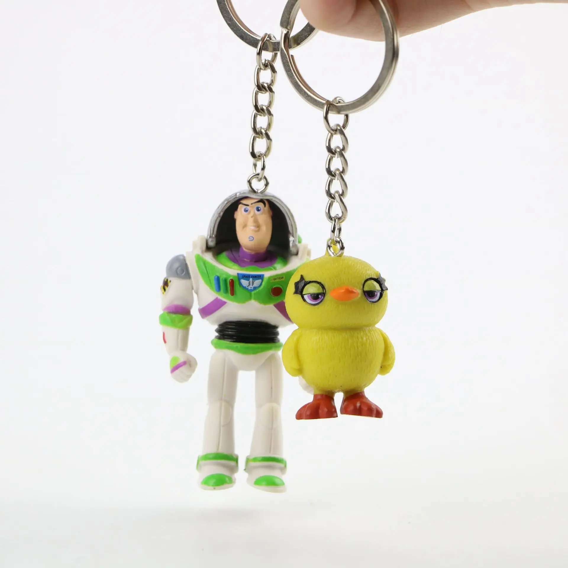 7 шт. История игрушек 4 ПВХ брелок сумка Подвеска форки Вуди Базз Лайтер фигурка