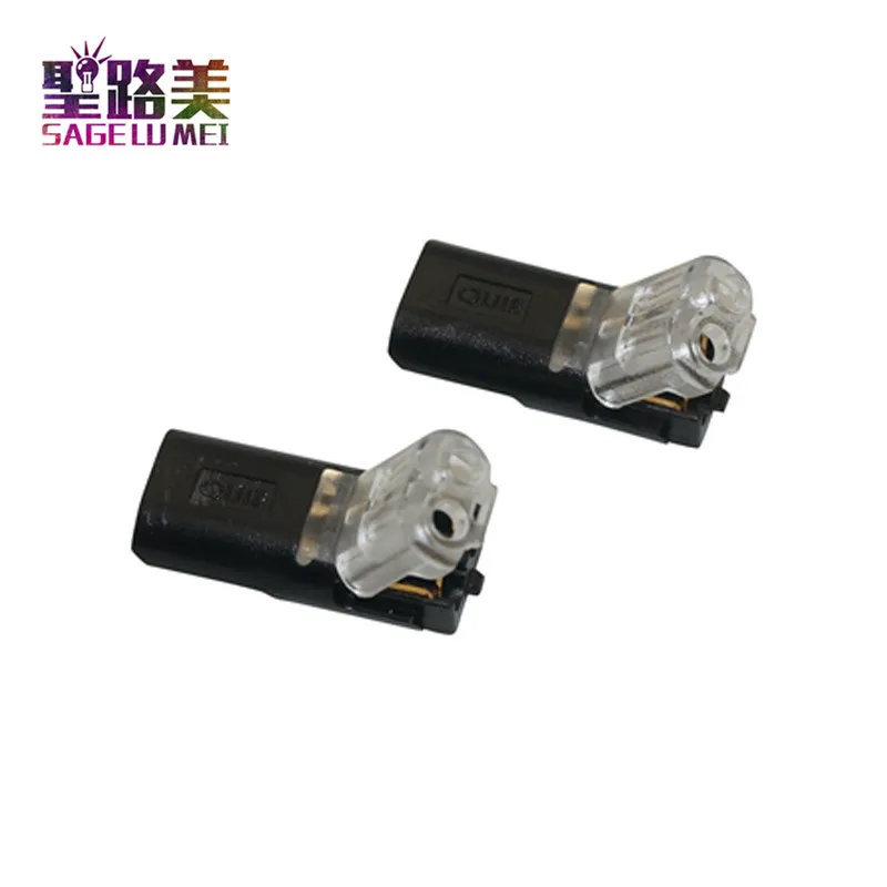 2-контактный пружинный соединительный провод 2 шт. без сварки винта быстрый