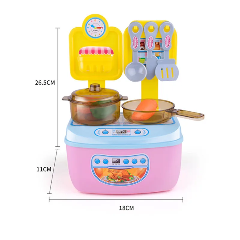 Кухонный мини имитирующий игрушечный набор кухонная утварь котелок кастрюля