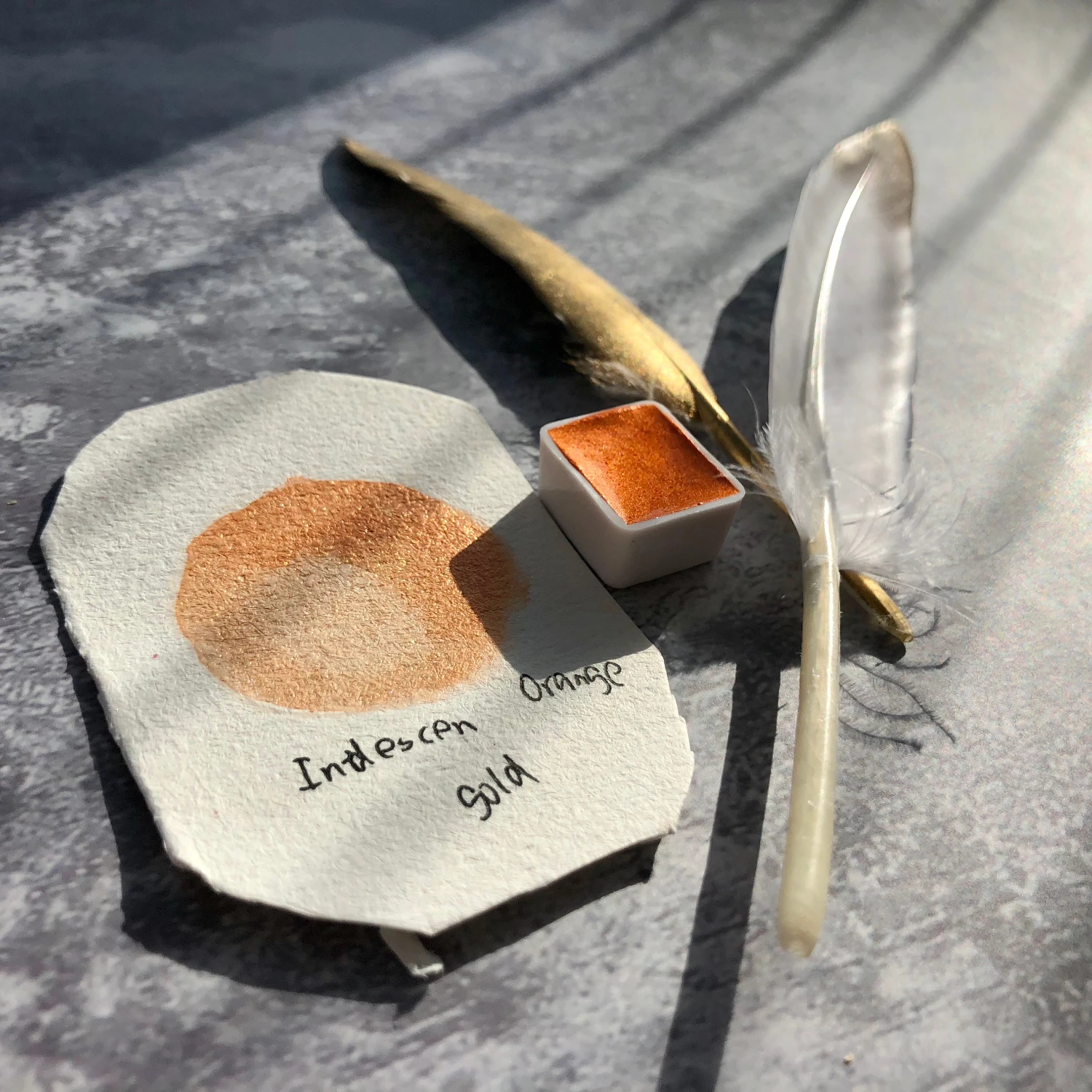 Diy перламутровые Водные краски художественные принадлежности aquarella акварельные