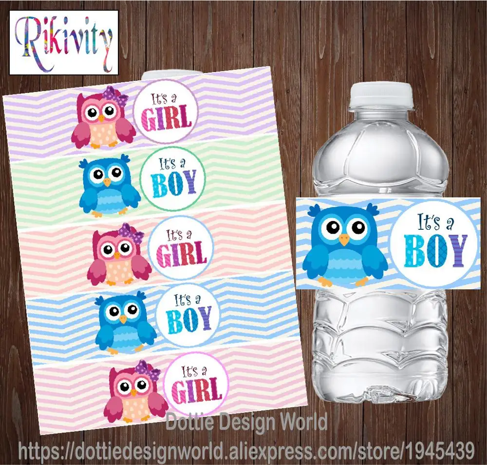 20 шт. наклейки на бутылки с водой в виде совы|pcs|pcs/lot |