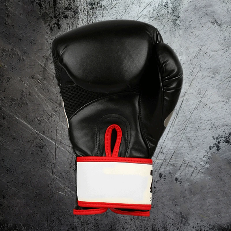 Взрослые Боксерские перчатки для мужчин женщин ПУ бокса тренировок каратэ муай