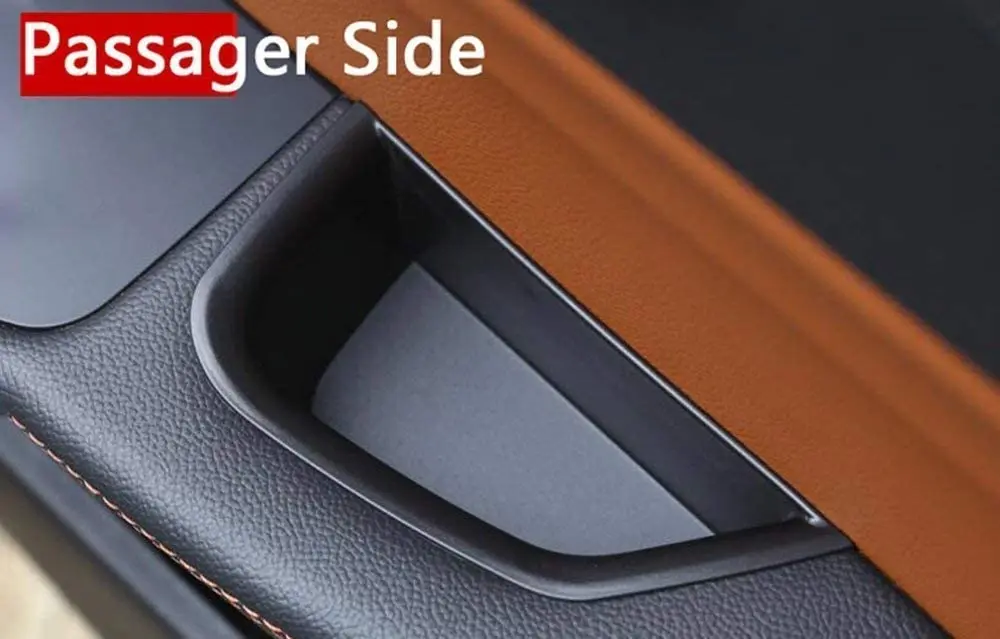 Автомобильный ящик для хранения на входную дверь черный лоток с нескользящим