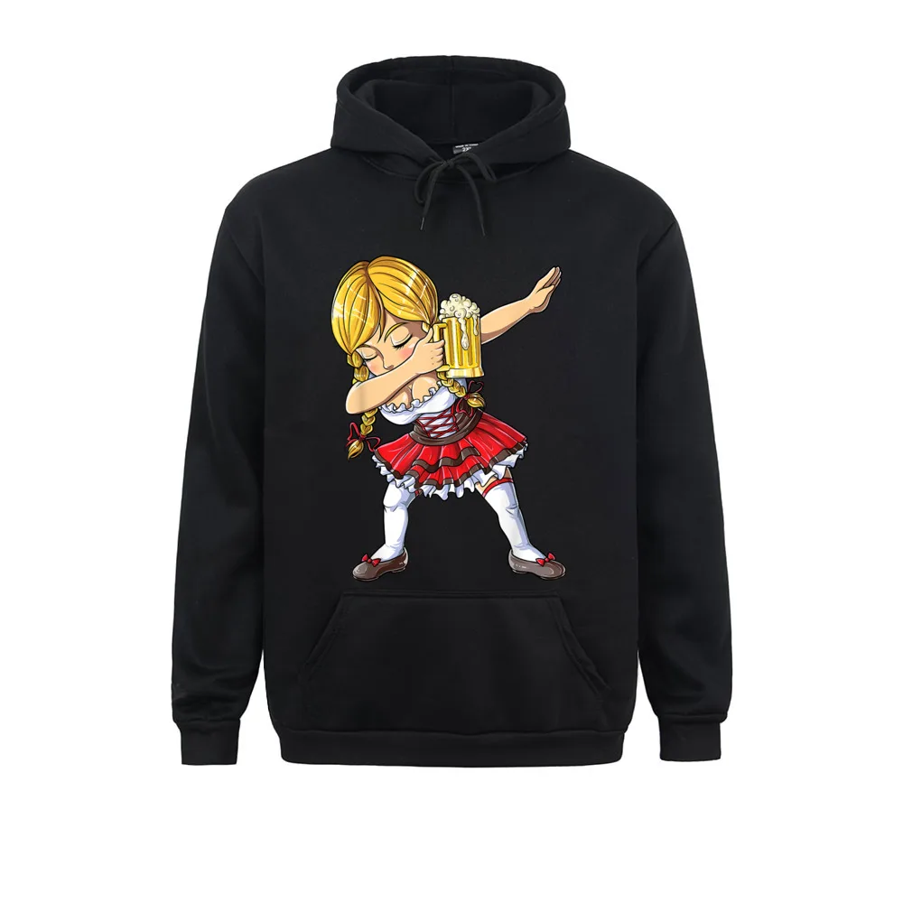 

Funny Men Sweatshirts Dabbing German Girl Oktoberfest Women Dirndl Beer Hoodies Long Sleeve Hoods Simple Style