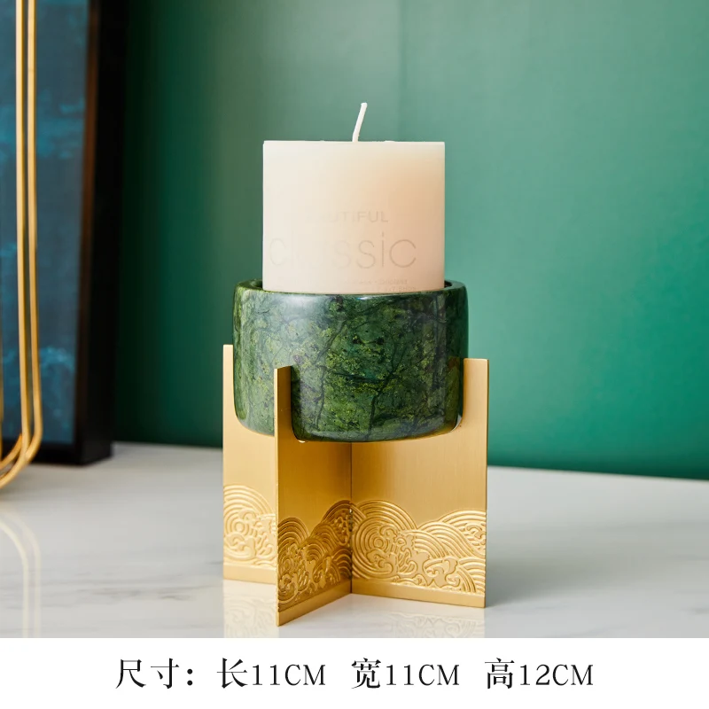 

Flower Marble Candle Holder Outdoor Modern Design Jar Candle Holders Home Decor Luxury Bougoire Decoratif Home Decoration Eg50zt