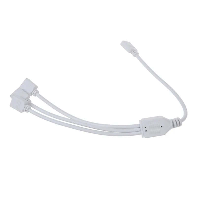 Цветная (RGB) светодиодный гибкие полосы 4 Pin Женский 3 соединительный кабель с