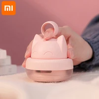 xiaomi new electric lint remover portable cute mini cat shaped hair ball trimmer clothes hair clipper remover shaver