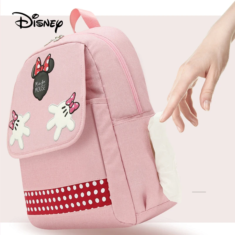 Сумка для подгузников Disney Minnie мам брендовый вместительный дорожный рюкзак