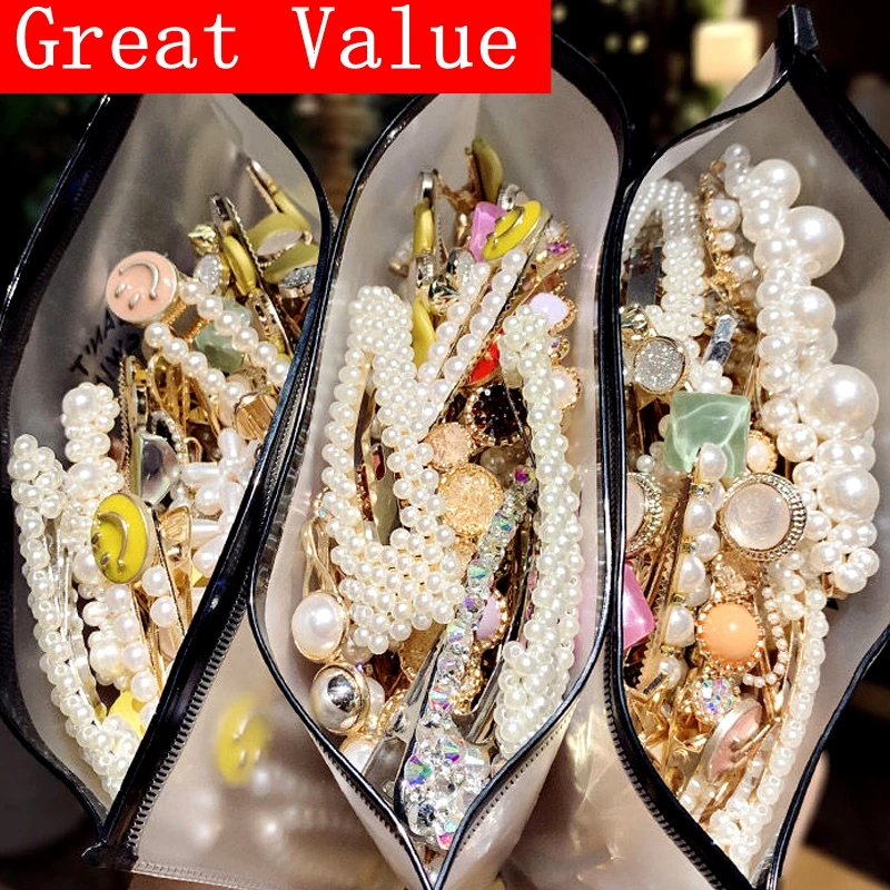 Женская заколка для волос с жемчугом 30 видов|Украшения волос| |