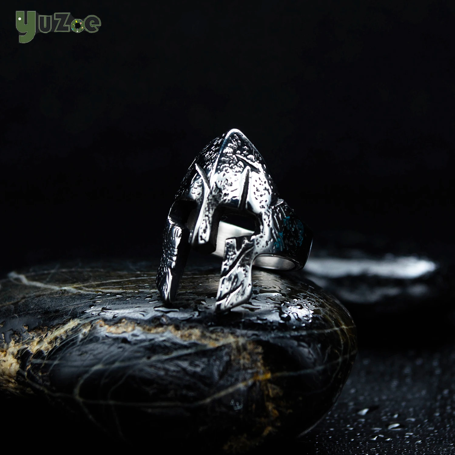 YUZOE 2019 Новый Для мужчин кольцо личности в британском ретро стиле Спартанский