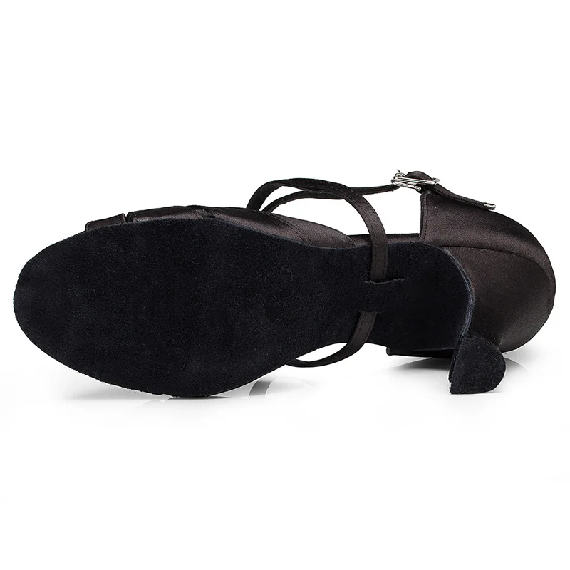 Women's Dance-Shoes Ballroom Girls Latin Dance Shoes High Heels Women Adjustable Forefoot Tango Jazz Dance Shoe Soft Sole Sandal