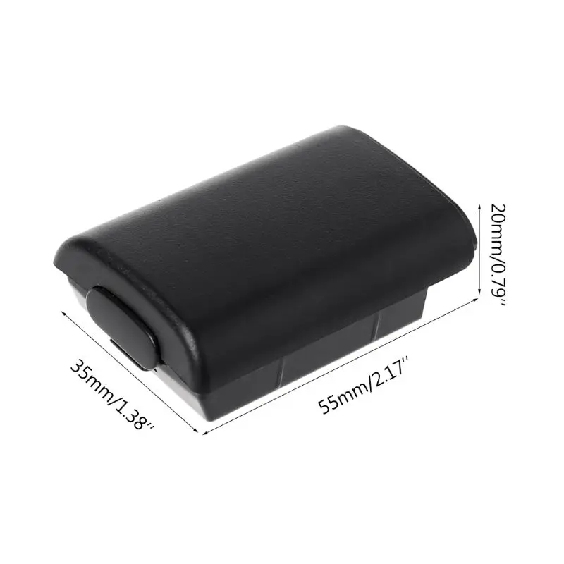 

C5AE 2Pc AA Battery Back Cover Case Shell Pack for xbox 360 Wireless Controller New