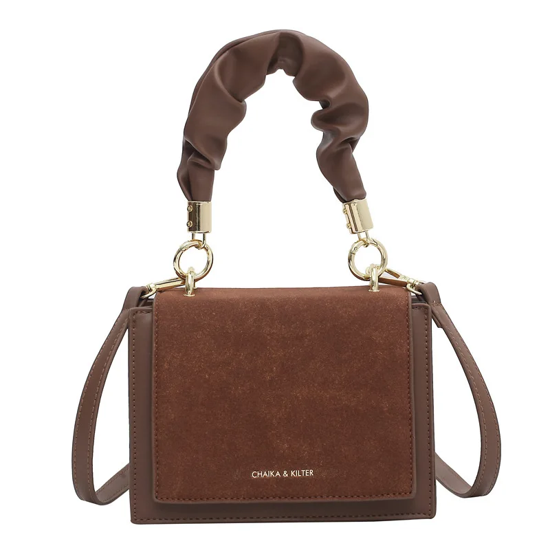 

2021 New Arrivals Women's Shoulder Bags For Female PU Leather Zipper Buckle Design High Quality Exquisite Handle Fashion Handbag