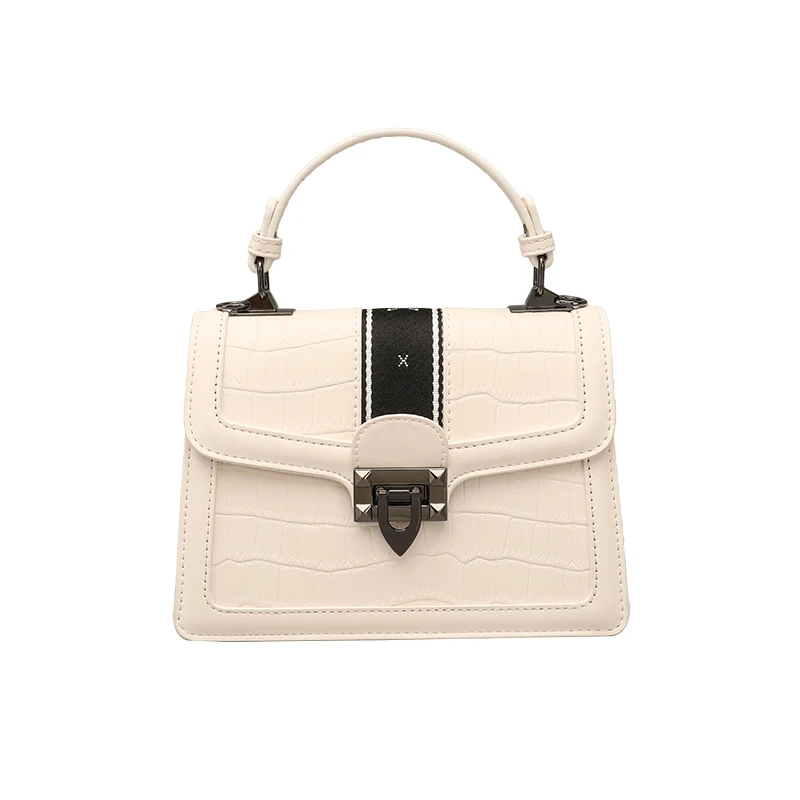 

Women Small Square Pack Shoulder Bag Fashion Formal Feast Designer Messenger Crossbody Bag Clutch Wallet Handbags White