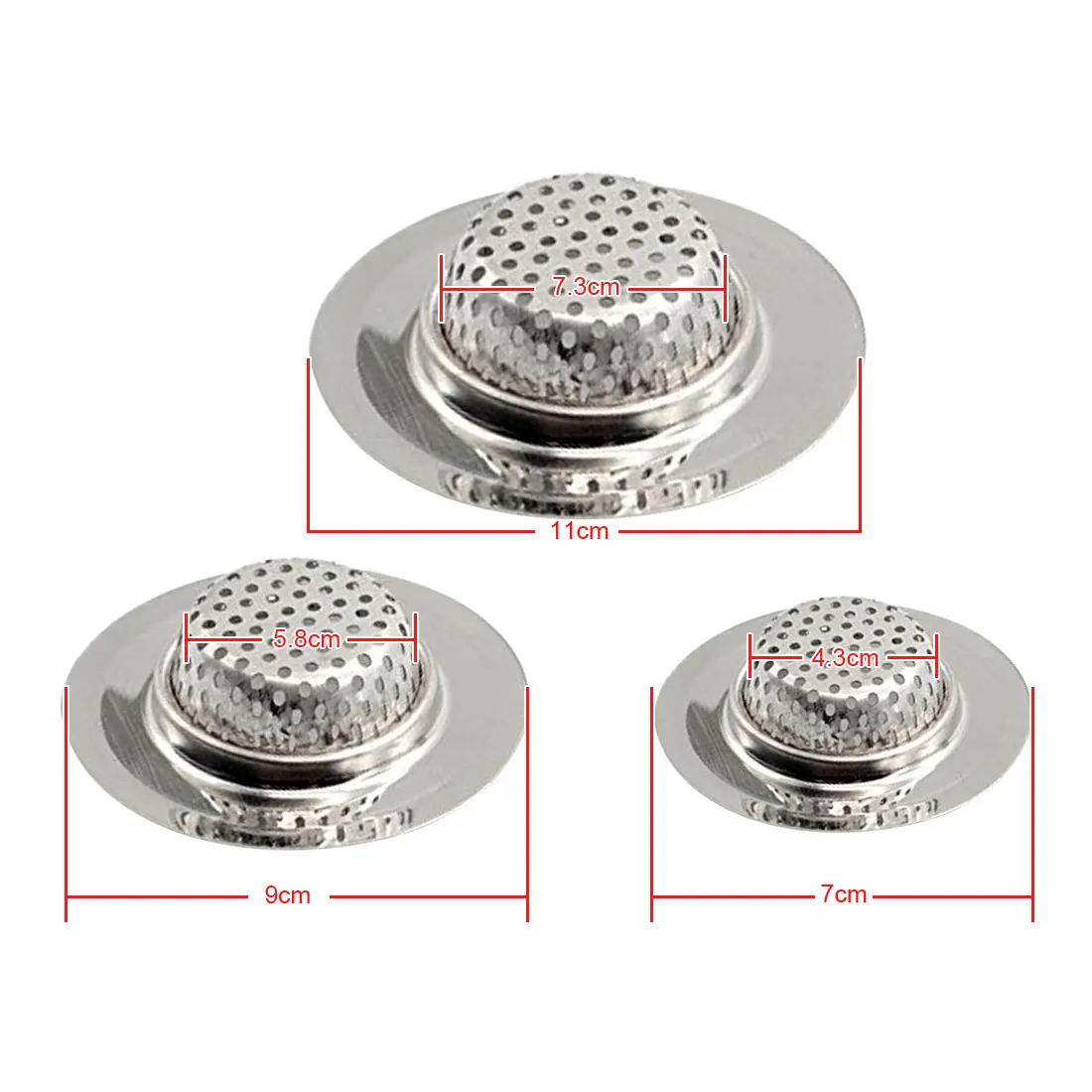 Стопор для слива в полу с защитой от блокировки 7/9/11 см|Фиксаторы и заколки волос| |