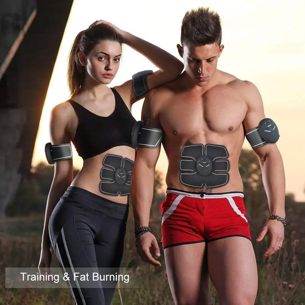 Мужской и Женский зарядный тренажер для брюшного пресса вибрирующий массажер