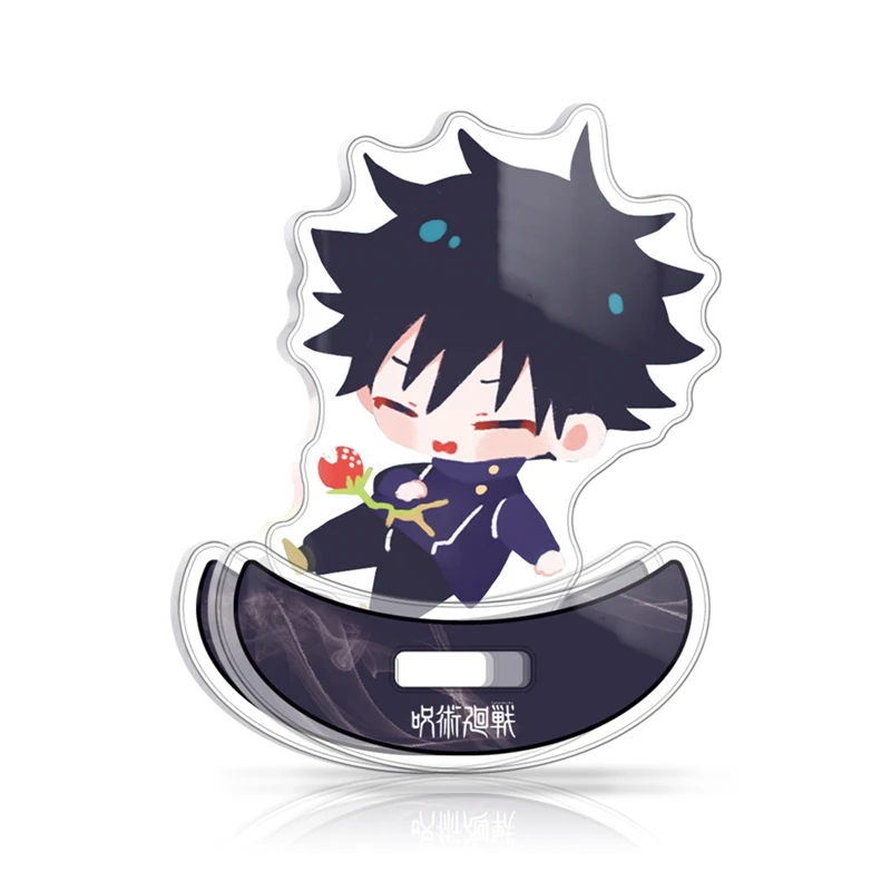 

Anime Jujutsu Kaisen Figures Tumbler Funny Itadori Yuji Shake Toy Acrylic Magan Models Desk Plate Decor Ornaments Fan Collection