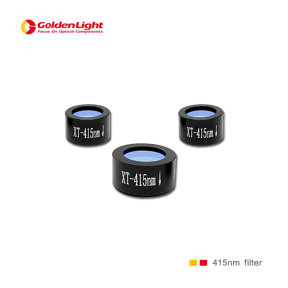 

415nm Biochemical Interference Filter / Size : Diameter D8mm*6mm / T : 45%~65% / OD : 5 / FWHM : 8~12nm