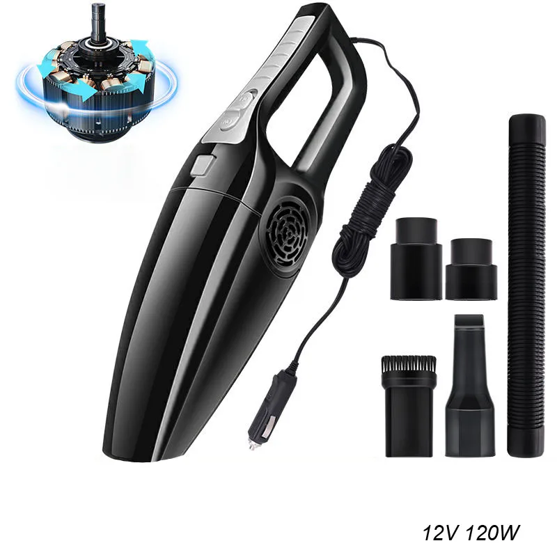 Car Vacuum Cleaner Handheld Wet Dry 120W Mini Hand Held For Auto Dust Duster 12V | Автомобили и мотоциклы
