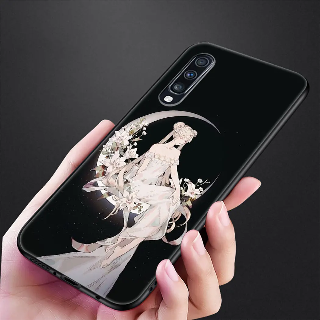 Мягкий силиконовый чехол японского аниме Сейлор Мун для samsung Galaxy Note 10 Plus A50s A40s A30s