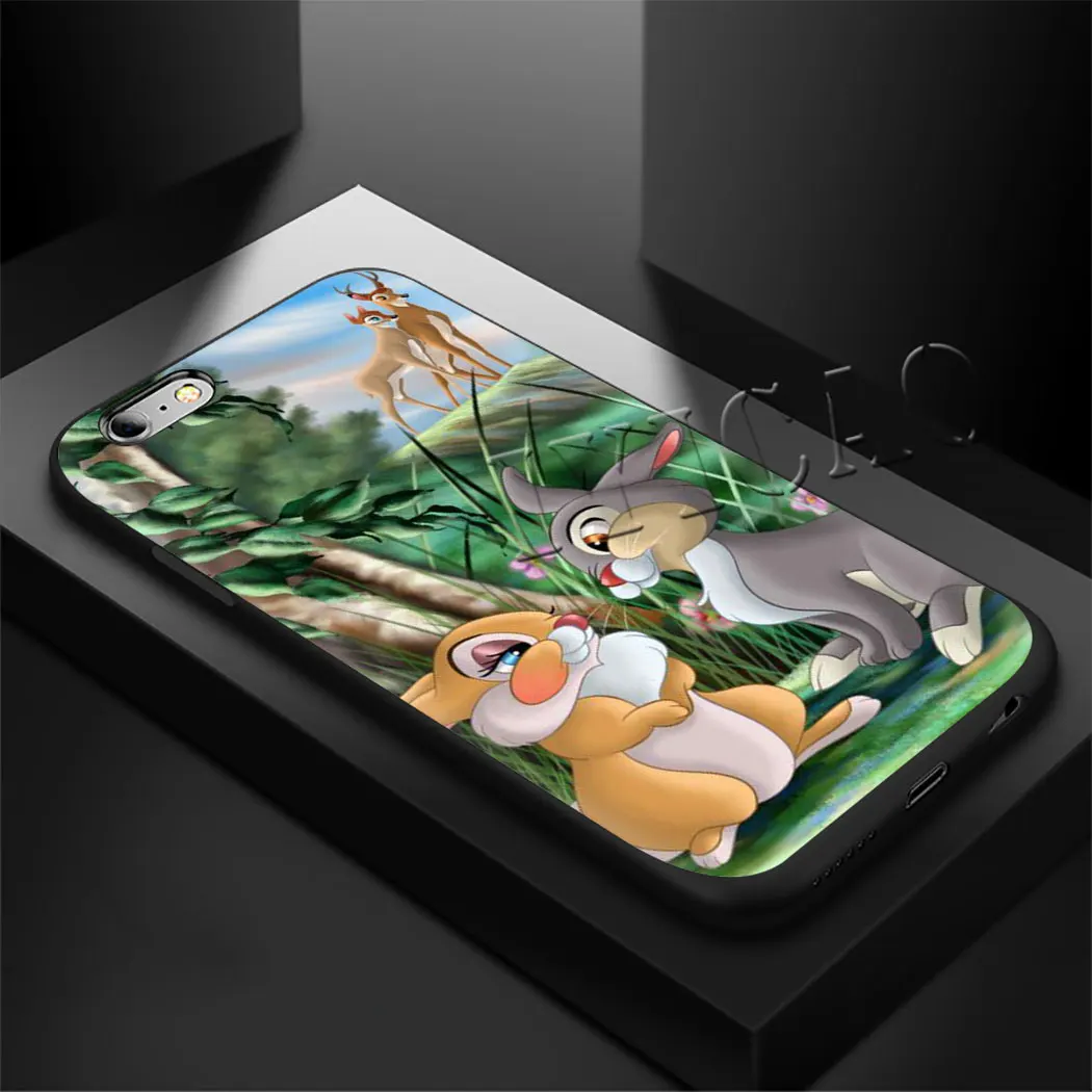 Bambi Thumper Soft Silicon phone Case Cover for iPhone 5 6 7 8 11 5s 6s Plus X XS XR Max Pro | Мобильные телефоны и
