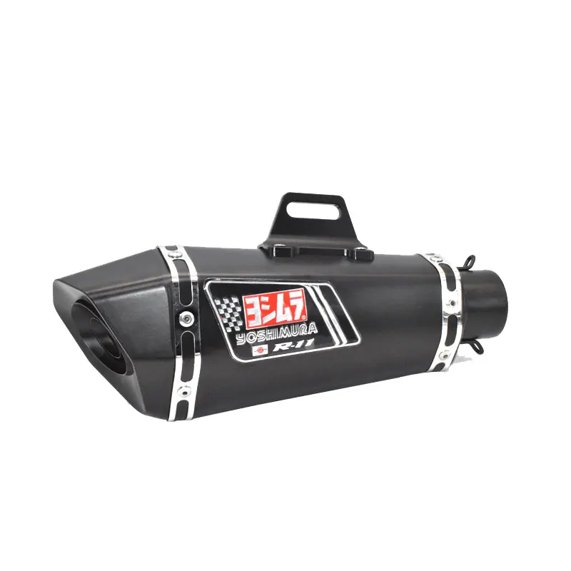 Universal Motorcycle Yoshimura Motocross Exhaust Muffler Escape Moto For ATV FZ1 R6 R3 ZX6R ZX10 Z400 GSXR1000 K7 K8 K11 |
