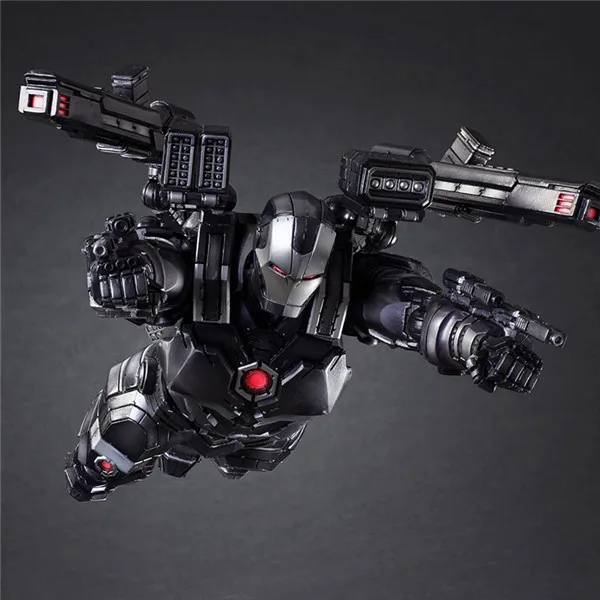 Marvel Comics Play Arts Kai 25 см военная машина Железный человек супер герой ПВХ Фигурки