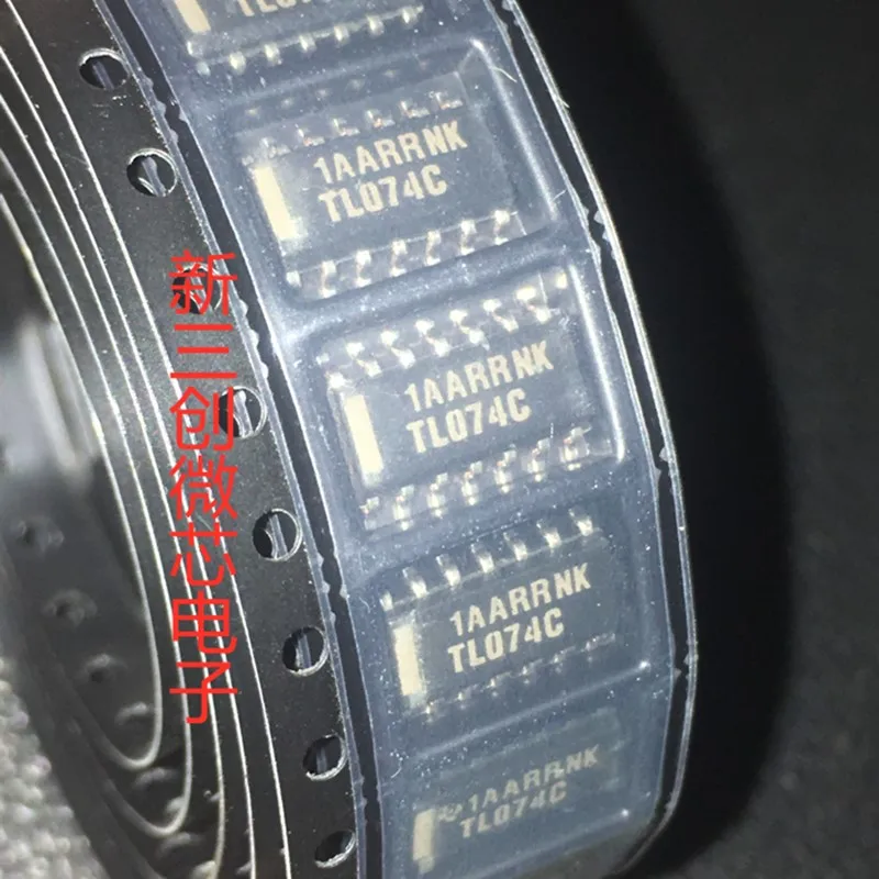 Бесплатная доставка 10 шт. TL074CDR SOP8 TL074 SOP TL074C SMD 074C SOP-8 новый и оригинальный IC |