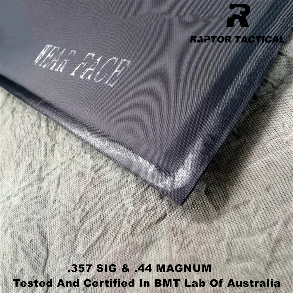 Пуленепробиваемая пластина 6 &quotx 8&quot NIJ Level IIIA 3A 0101 06 арамидная мягкая