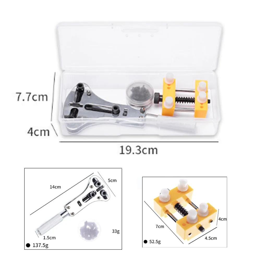 

Pro Accessories Watch Back Case Cover Opener Remover Holder Repair Tool Kit Watch Repair Tool ferramentas de reparo dropshipping