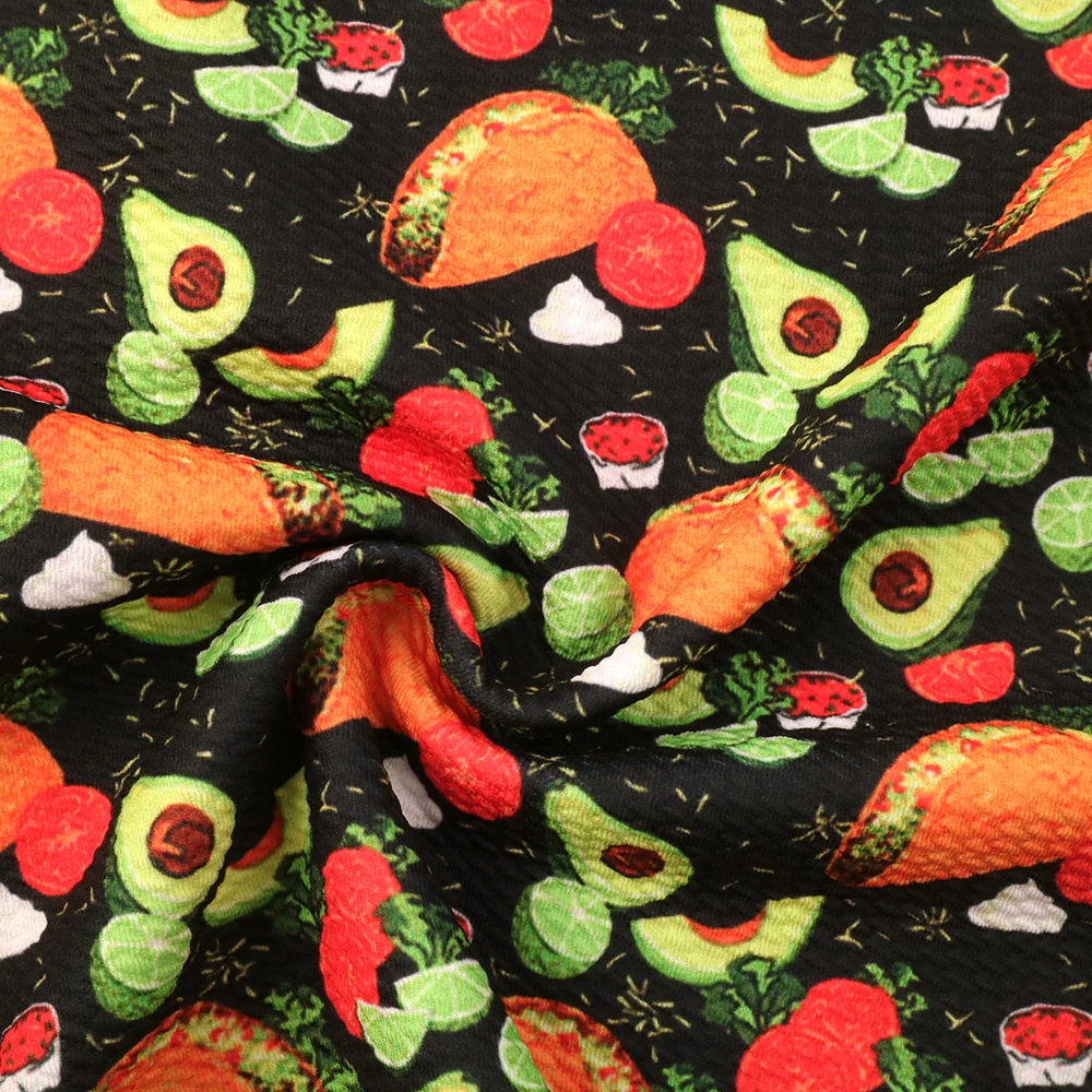 

50*145 см авокадо цветочный принт Ливерпуль пуля ткань, ткань для детей домашний текстиль DIY ткань швейная кукла тильда, 1Yc10414