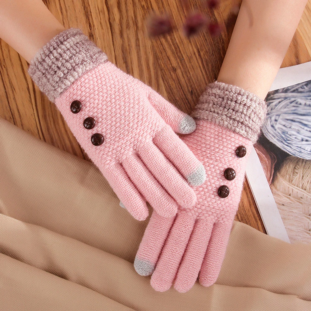 

Touch-screen Bike Gloves Winter Thermal Windproof Warm Full Finger Cycling Glove Anti-slip Men Women Outdoor Bicycle Gloves