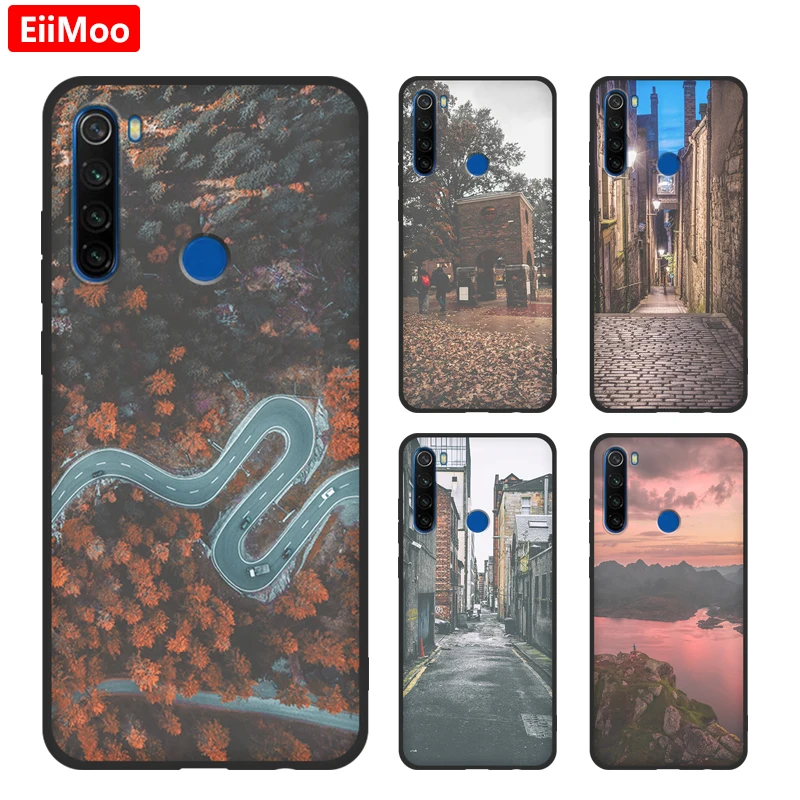 Чехлы EiiMoo для телефонов Xioami Redmi Note 8 T чехол 6 3 дюйма модный силиконовый мягкий с