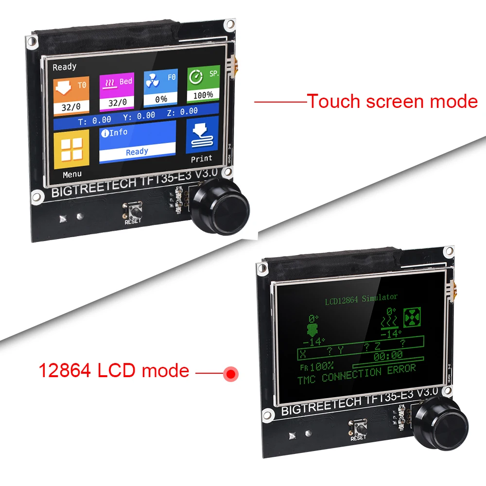 Плата управления BIGTREETECH BTT SKR MINI E3 V3.0 плата TMC2209 TFT35 экран для 3D-принтера детали V1.4