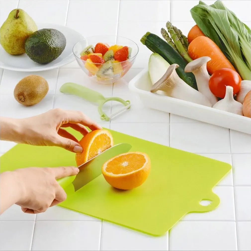

Multi-Purposes PP Non-Alip Cutting Board Household Kitchen Food Slice Cut Chopping Block Kitchen Cooking Tools