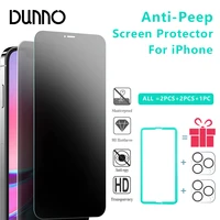 anti peep tempered glass for iphone 11 pro max iphone screen protector 3d camera lens glass cover film for iphone 13 pro glass