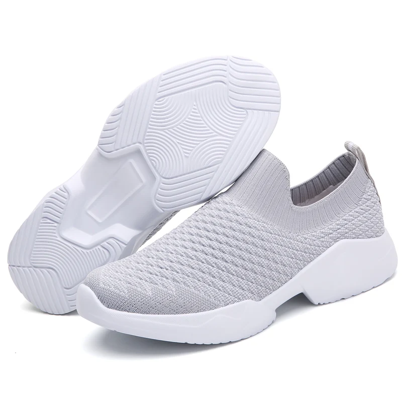 

Slip On Fashion Sneakers Women Flat With Casual Shoes Sport Breathable Shoes Women Trainers Size 35-42 BN017