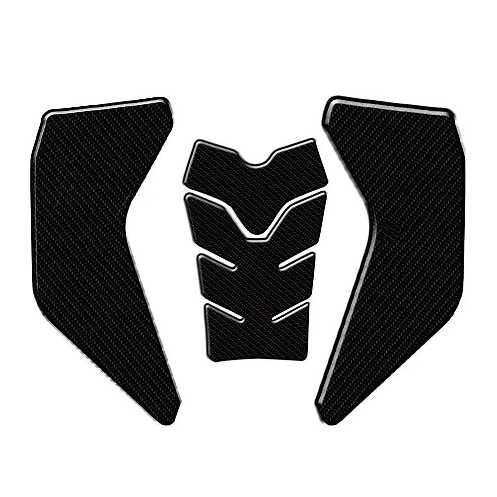 Tank Pad Sticker Motorcycle Fuel Protector Carbon Fiber Fish Bone Side Easy To Paste And Remove | Автомобили и мотоциклы
