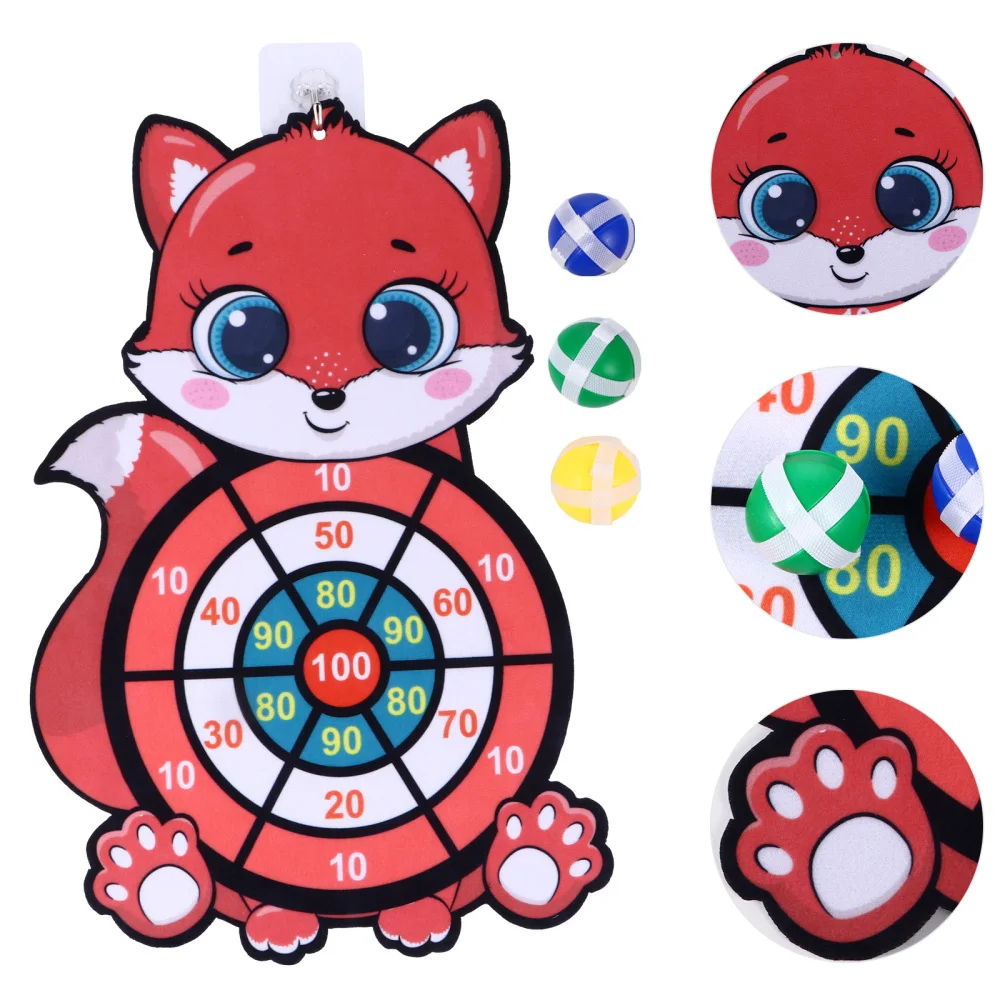 

1 Set Dart Board Kit Sticky Target Plaything Durable Kids Toys