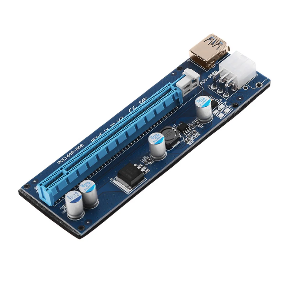 pci e pci e express 1x для 16x переходная карта usb 30