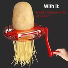 Волшебная Овощечистка, набор кухонных приборов, слайсер, Овощечистка из нержавеющей стали, измельчитель, многофункциональный нож для пилинга, три в одном