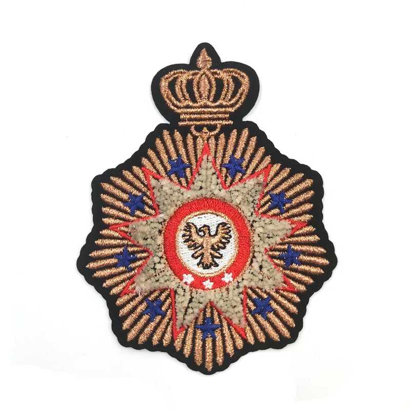 Випоинт зубная щетка вышивка Металлический патч пчела Аппликация Значки с