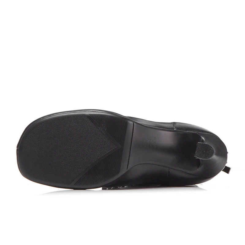 ENMAYER/женские ботильоны короткие ботинки женские на шнуровке тонком каблуке