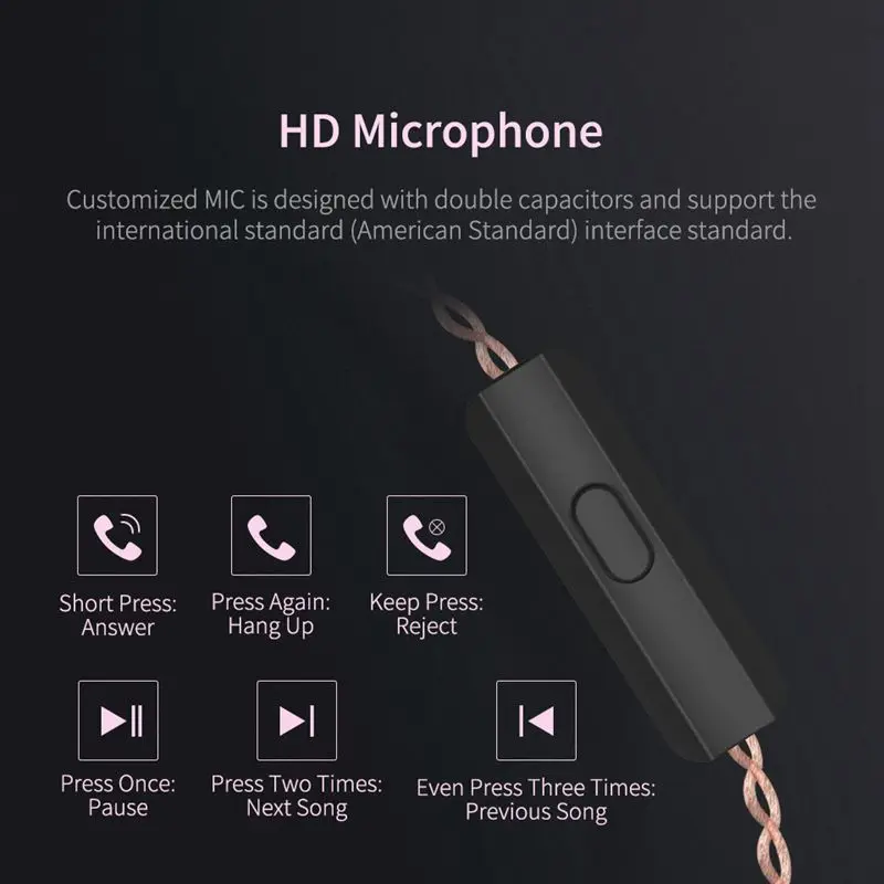 наушники беспроводные блютуз KZ ZSN 1BA + 1DD 3 5 мм Проводные Heavy Bass Hi-Fi с