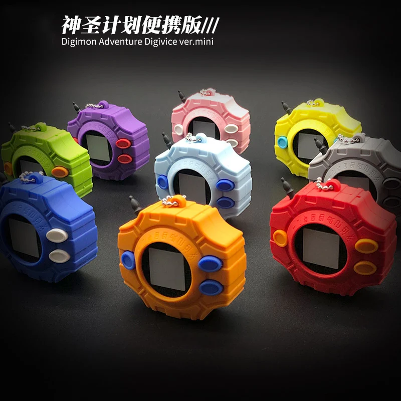Аниме Digimon Adventure брелок Taichi Agumon Yamato Sora Takeru Hikari Digivice Подвеска косплей реквизит