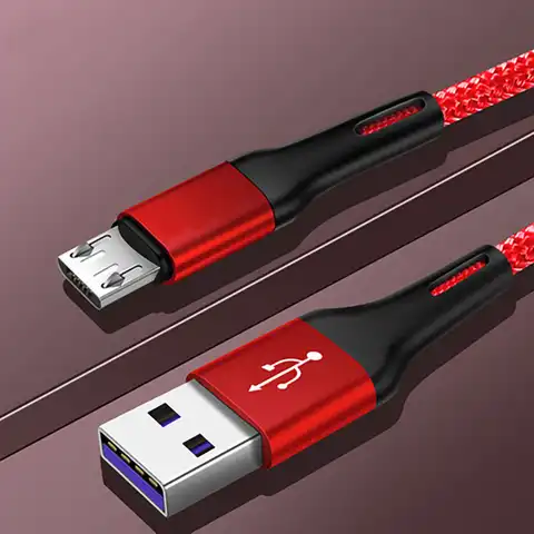 Кабель Acgice Micro USB, 3 А, 0,25/1/2/3 м, для быстрой зарядки и синхронизации данных, для Samsung, Huawei, Xiaomi, планшетов, Android, телефонов
